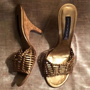 Steven by Steve Madden Yancy  Leather Slide Sandals